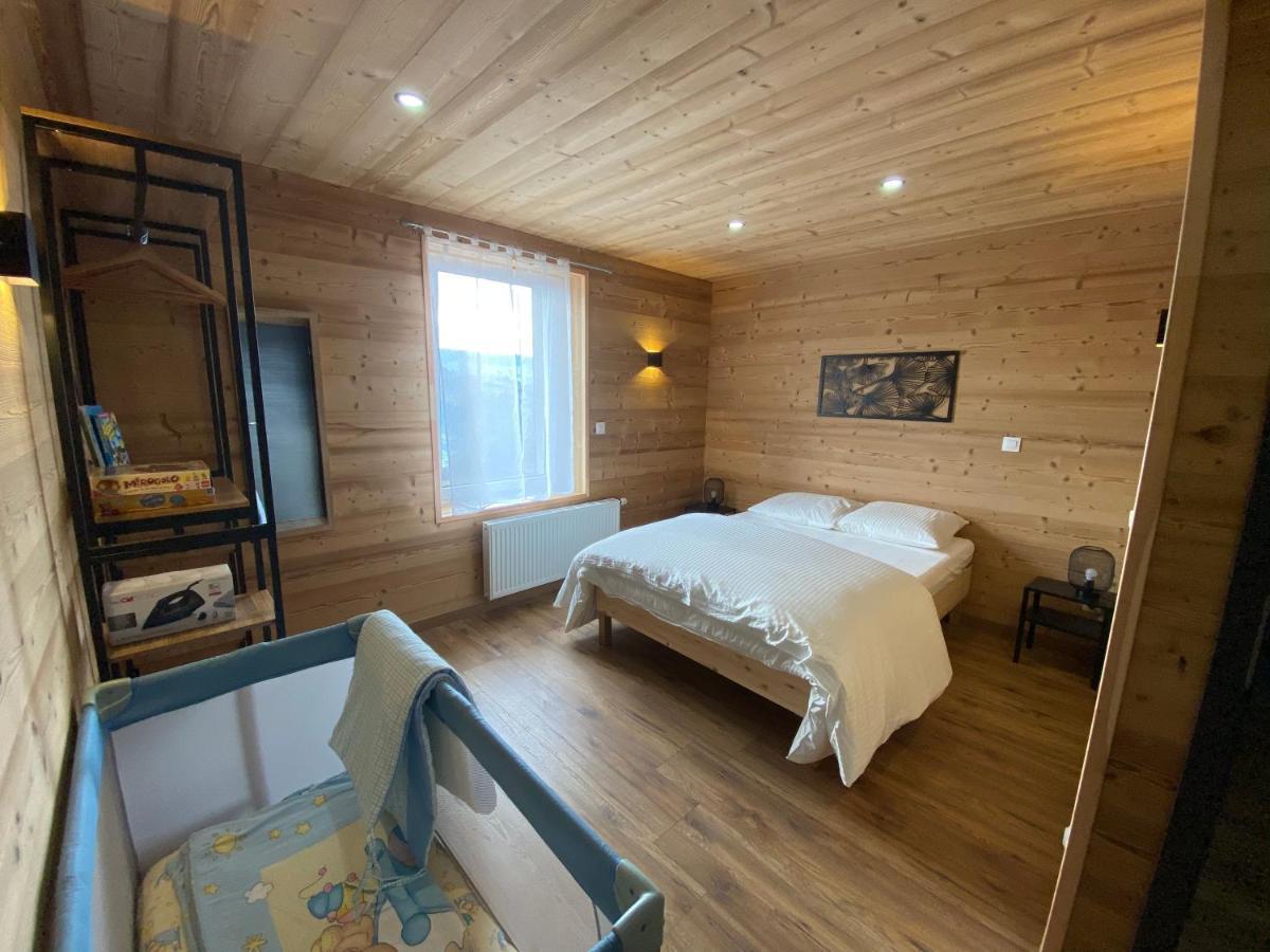 Les Chalets Bambi & Jacuzzi Privatif La Bresse Exteriör bild