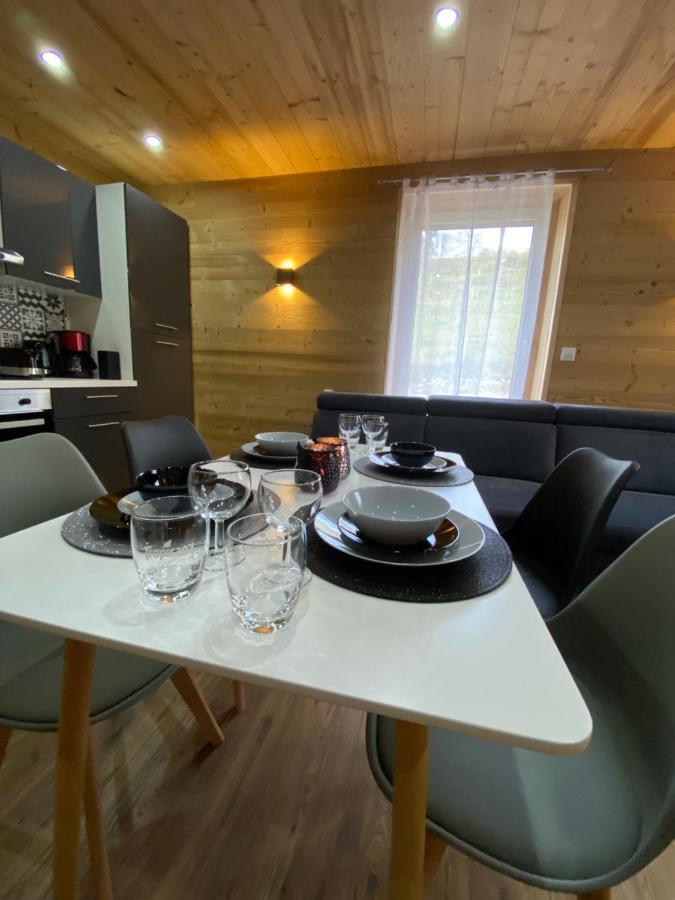 Les Chalets Bambi & Jacuzzi Privatif La Bresse Exteriör bild