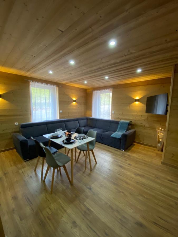 Les Chalets Bambi & Jacuzzi Privatif La Bresse Exteriör bild