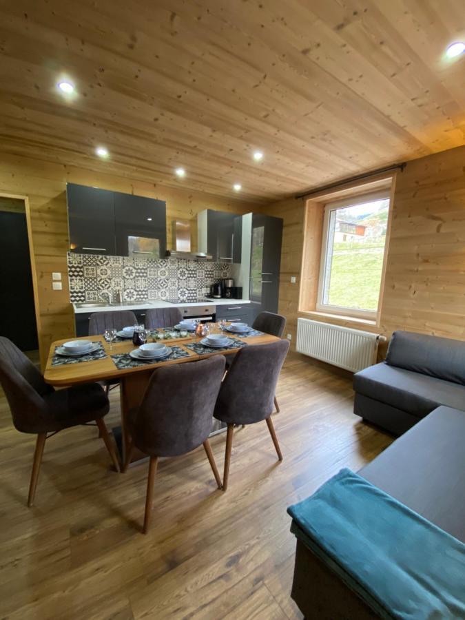 Les Chalets Bambi & Jacuzzi Privatif La Bresse Exteriör bild