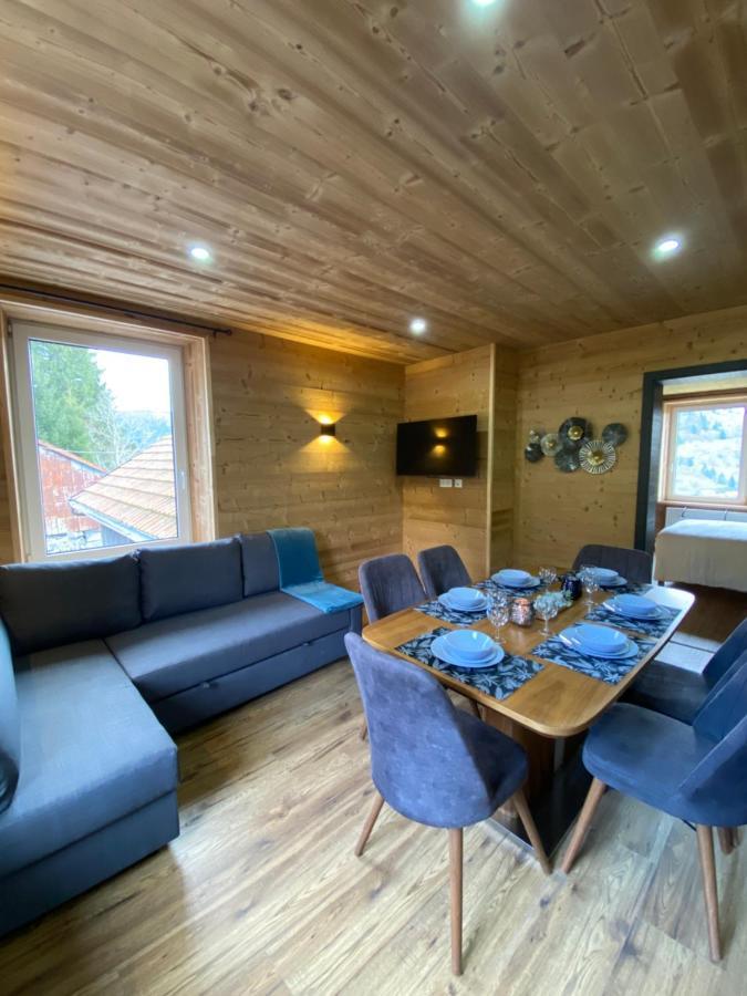 Les Chalets Bambi & Jacuzzi Privatif La Bresse Exteriör bild