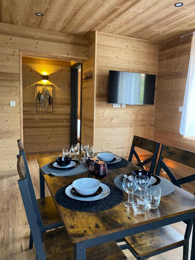 Les Chalets Bambi & Jacuzzi Privatif La Bresse Exteriör bild