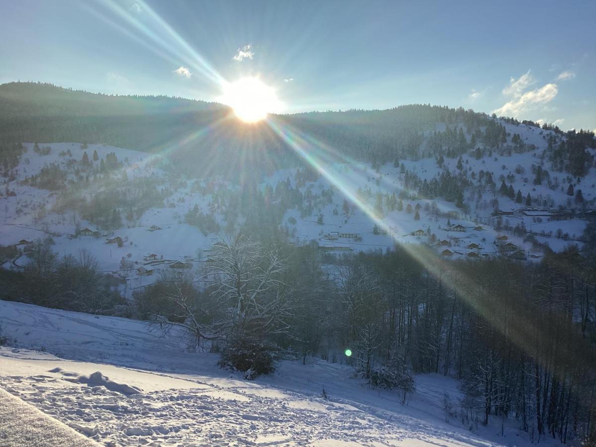 Les Chalets Bambi & Jacuzzi Privatif La Bresse Exteriör bild