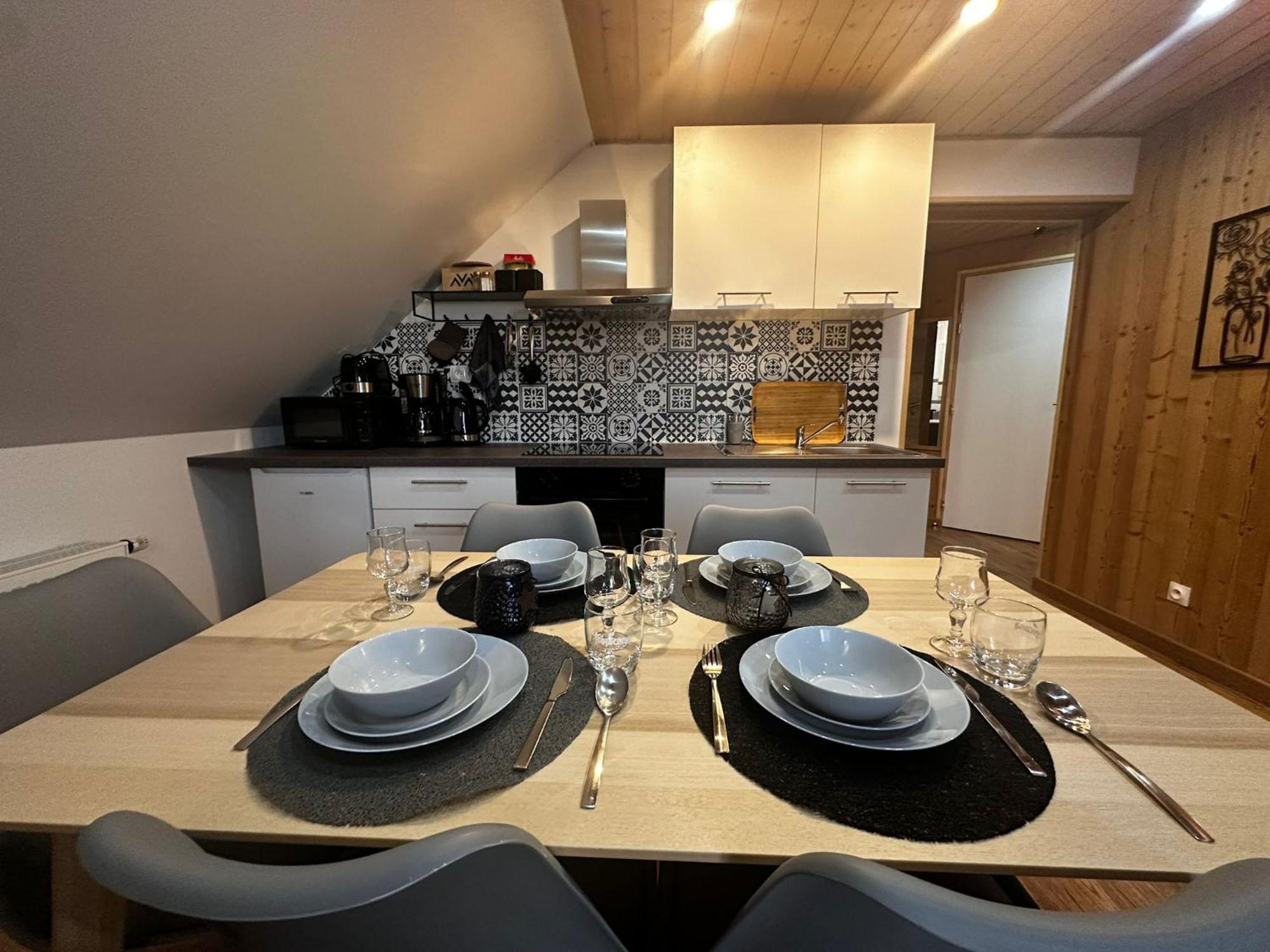 Les Chalets Bambi & Jacuzzi Privatif La Bresse Exteriör bild
