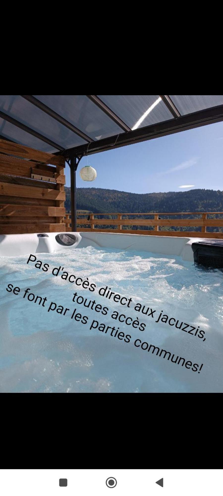 Les Chalets Bambi & Jacuzzi Privatif La Bresse Exteriör bild